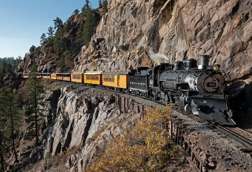 Durango and Silverton Narrow Gauge Railroad, Colorado, USA
